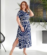 Летнее платье с разрезом TAS-1230A450 