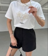 Шорты льняные  VOL-684A350