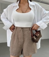 Шорты льняные  VOL-684A350