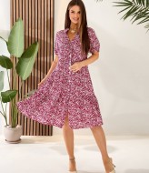 Летнее платье из штапеля NOB-25031A380