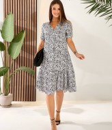 Летнее платье из штапеля NOB-25031A380