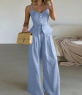 Брючный костюм палаццо  KC-3348A670