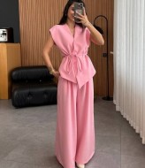 Стильный брючный костюм женский KC-3349A670 Стильный брючный костюм женский KC-3349A670