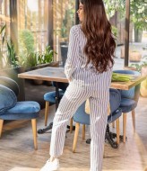 Женский брючный костюм в полоску DG-c562A500