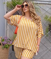 Костюм женский шорты и футболка DG-p15480A350