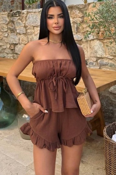 Стильний літній костюм EST-5647A350