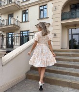 Жіноча  сукня з поясом IMMA-360A450