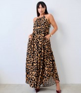 Длинное платье оверсайз  IS-218A900