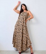 Длинное платье оверсайз  IS-218A900