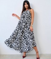 Длинное платье оверсайз  IS-218A900