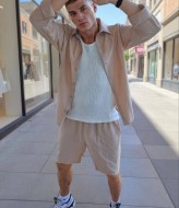 Мужской летний костюм из льна DG-c84A700