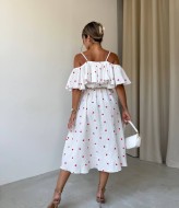 Сарафан с открытыми плечами  IMMA-363A630