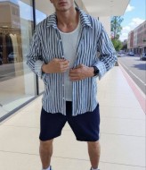 Летний мужской костюм из льна DG-c86A700