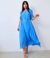 Платье с перфорацией IS-215A900