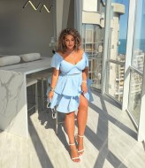 Топ и юбка на лето  YM-7085.29A25