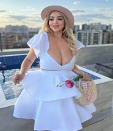 Топ и юбка на лето  YM-7085.29A25