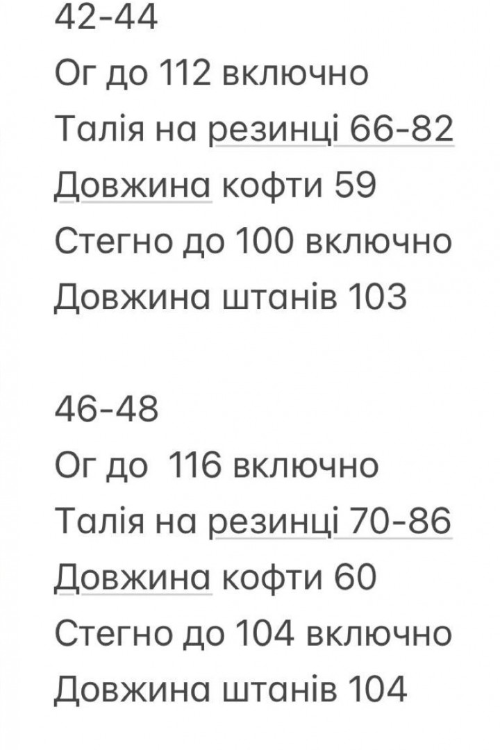 Спортивный костюм из плащевки INNA-593A780