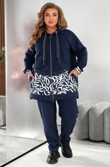 Прогулочный костюм женский батал  NU-1470A34