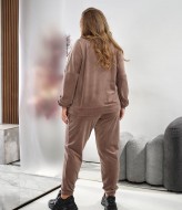 Велюровый костюм со стразами MOV-486A780 Велюровый костюм со стразами MOV-486A780