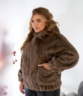 Меховой бомбер женский  MAX-970A1500