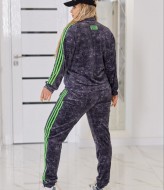 Спортивный костюм велюр женский  VOJ-320A750