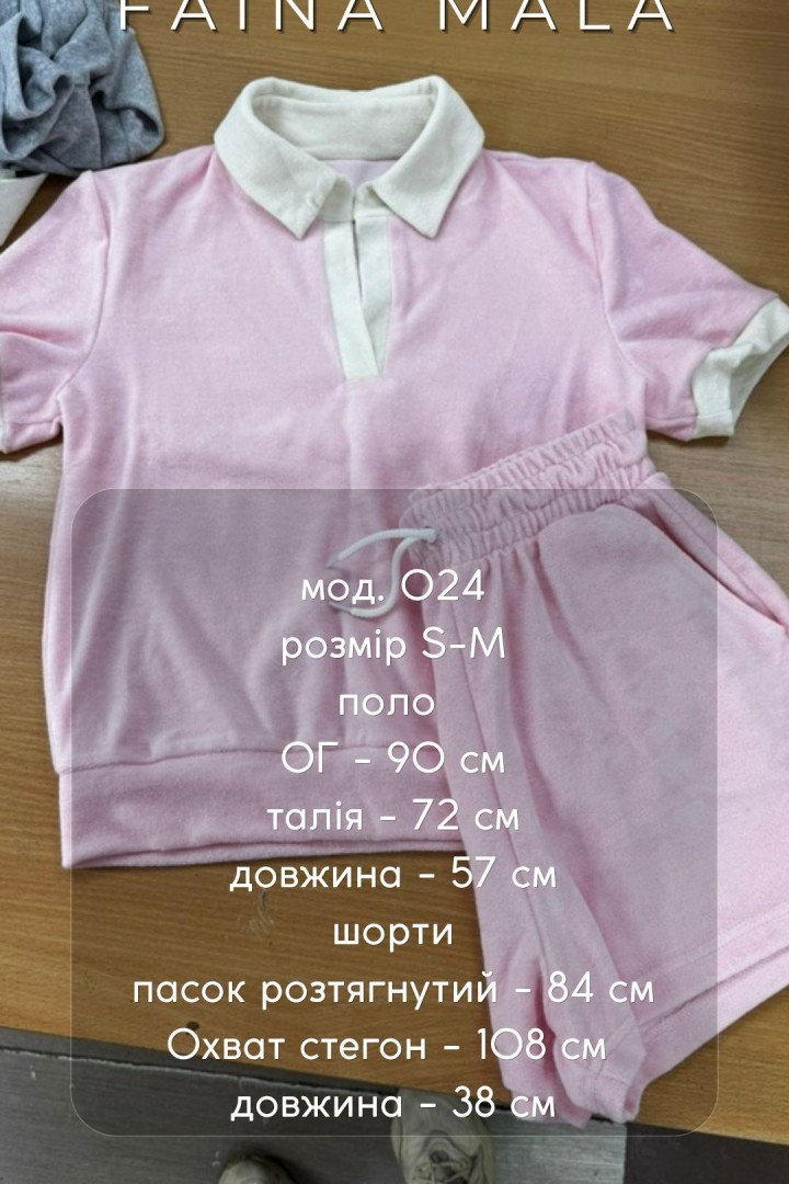 Футболка поло и шорты FAN-024A740