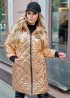 Золотая куртка женская IRI-00116A29