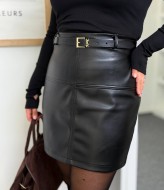 Шкіряна спідниця KG-2942A360