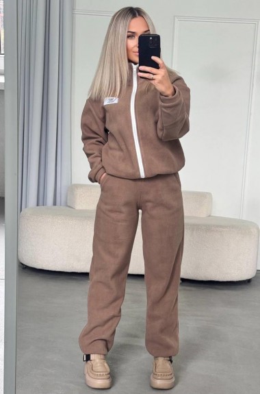 Спортивный костюм женский флисовый IMMA-407A650 Спортивный костюм женский флисовый IMMA-407A650