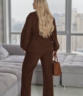 Жіночий костюм жакет на запах і брюки VLT-569A1100