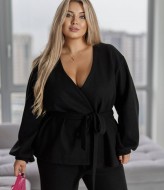 Жіночий костюм жакет на запах і брюки VLT-569A1100