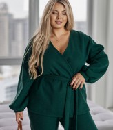 Жіночий костюм жакет на запах і брюки VLT-569A1100