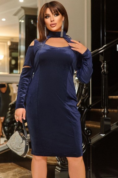 Вечернее платье с длинным рукавом VOJ-927A450