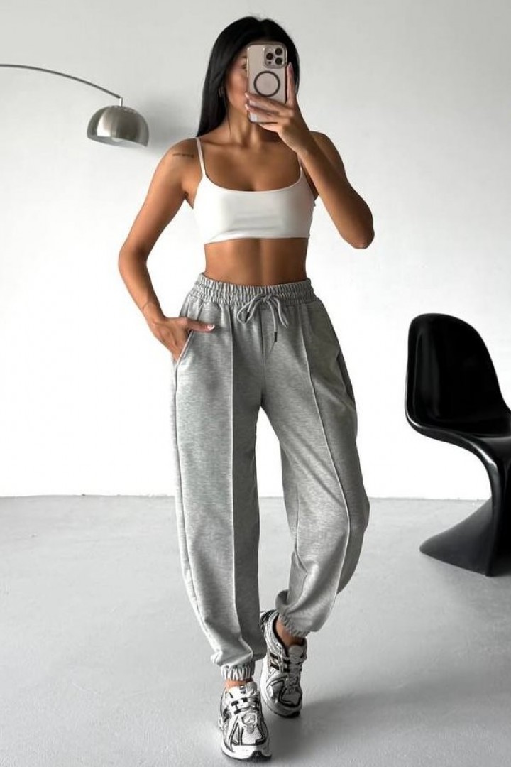 Утепленные базовые джоггеры DMP-A350A250