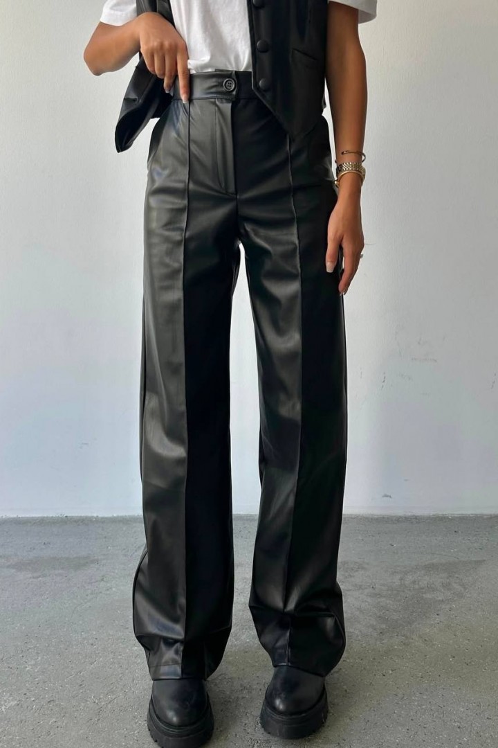 Женские широкие брюки на флисе DMP-A386A290B330