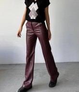 Женские широкие брюки на флисе DMP-A386A290B330