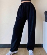 Брюки прямые на флисе DMP-A093A260