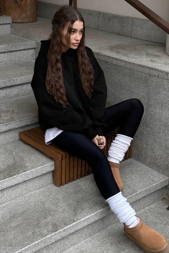 Комплект худи и леггинсы DMP-A353A440