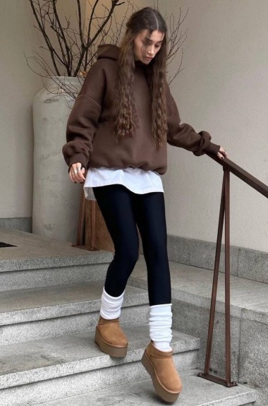 Комплект худи и леггинсы DMP-A353A440