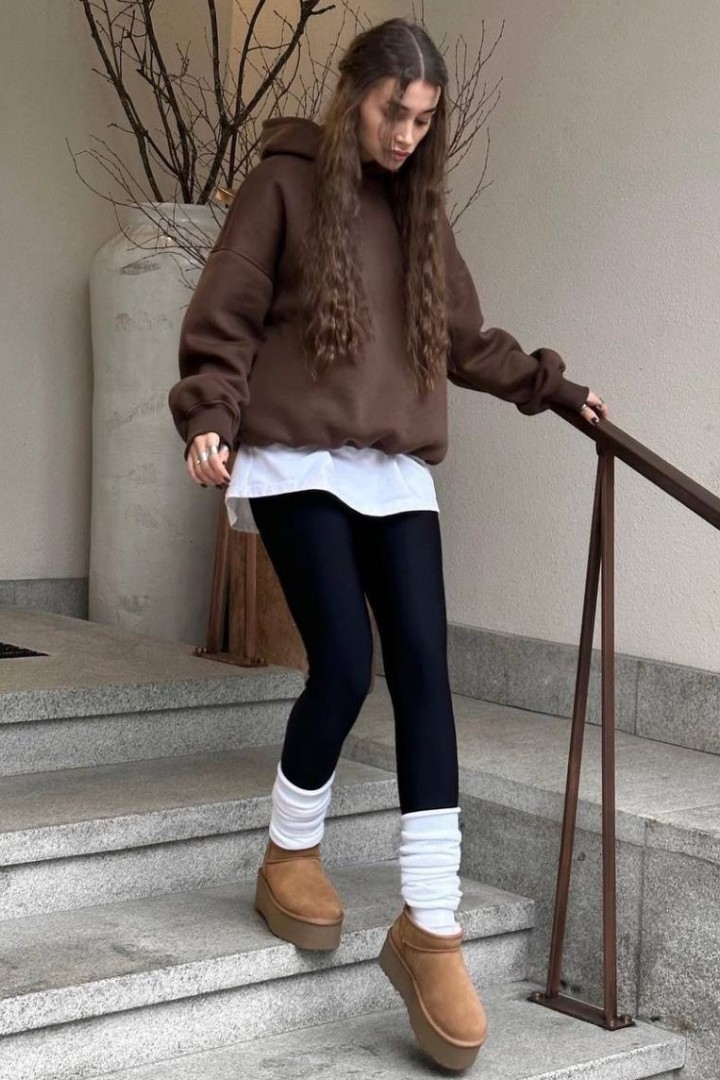 Комплект худи и леггинсы DMP-A353A440