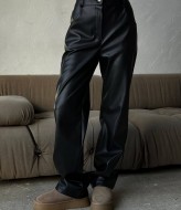 Базовые кожаные штаны DMP-A7077A280B320