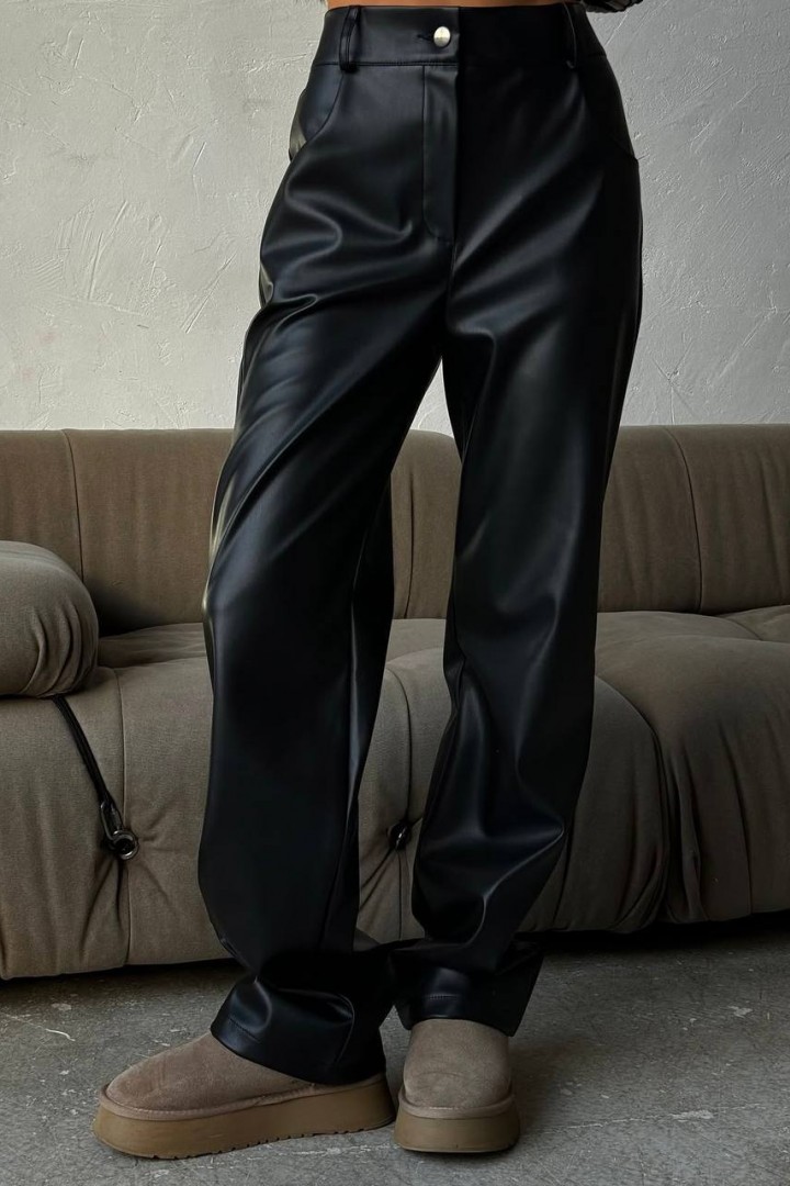 Базовые кожаные штаны DMP-A7077A280B320