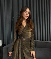 Блестящее платье на новый год  NJ-AGA-126A440