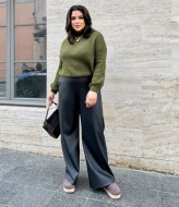 Брюки женские на флисе AMU-1885.885A380