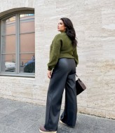 Брюки женские на флисе AMU-1885.885A380