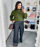 Брюки женские на флисе AMU-1885.885A380