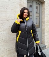 Куртка женская зимняя длинная KYB-21177A38