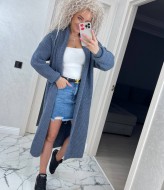 Женский длинный кардиган IND-5037A770