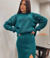 Костюм двойка свитер и юбка IND-5028A760