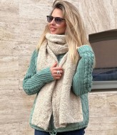 Куртка з в'язаними рукавами LIS-1001A1050